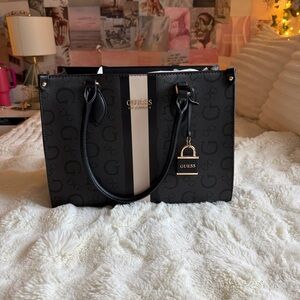 Brand new Guess Black and White Tote Bag